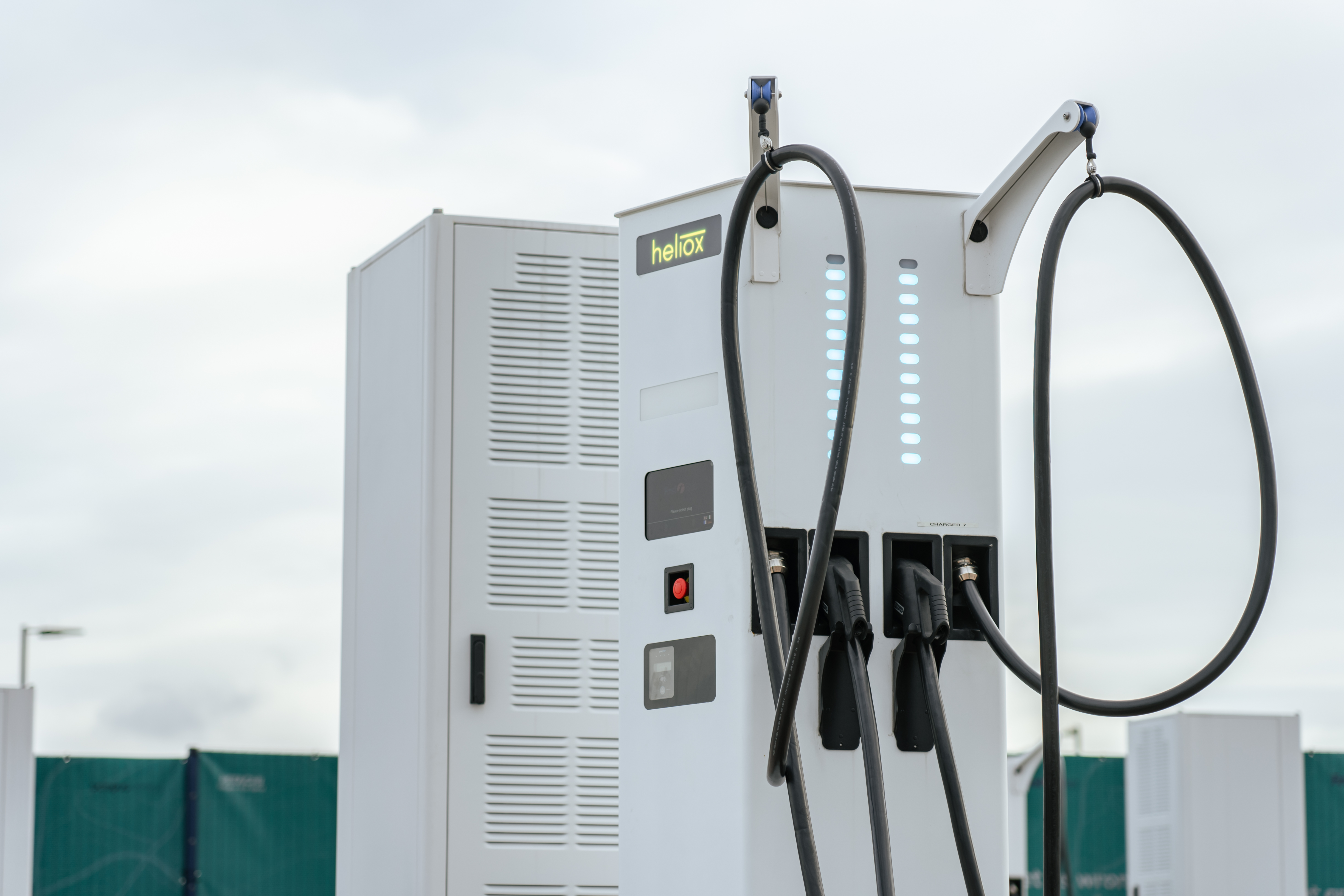 Fleete & Heliox Build Electric Charging Hub at Tilbury Port