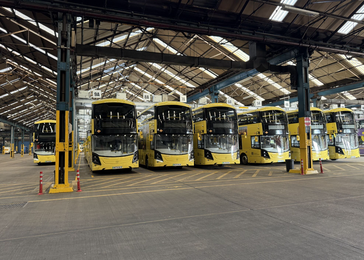Manchester’s electric bus revolution is underway