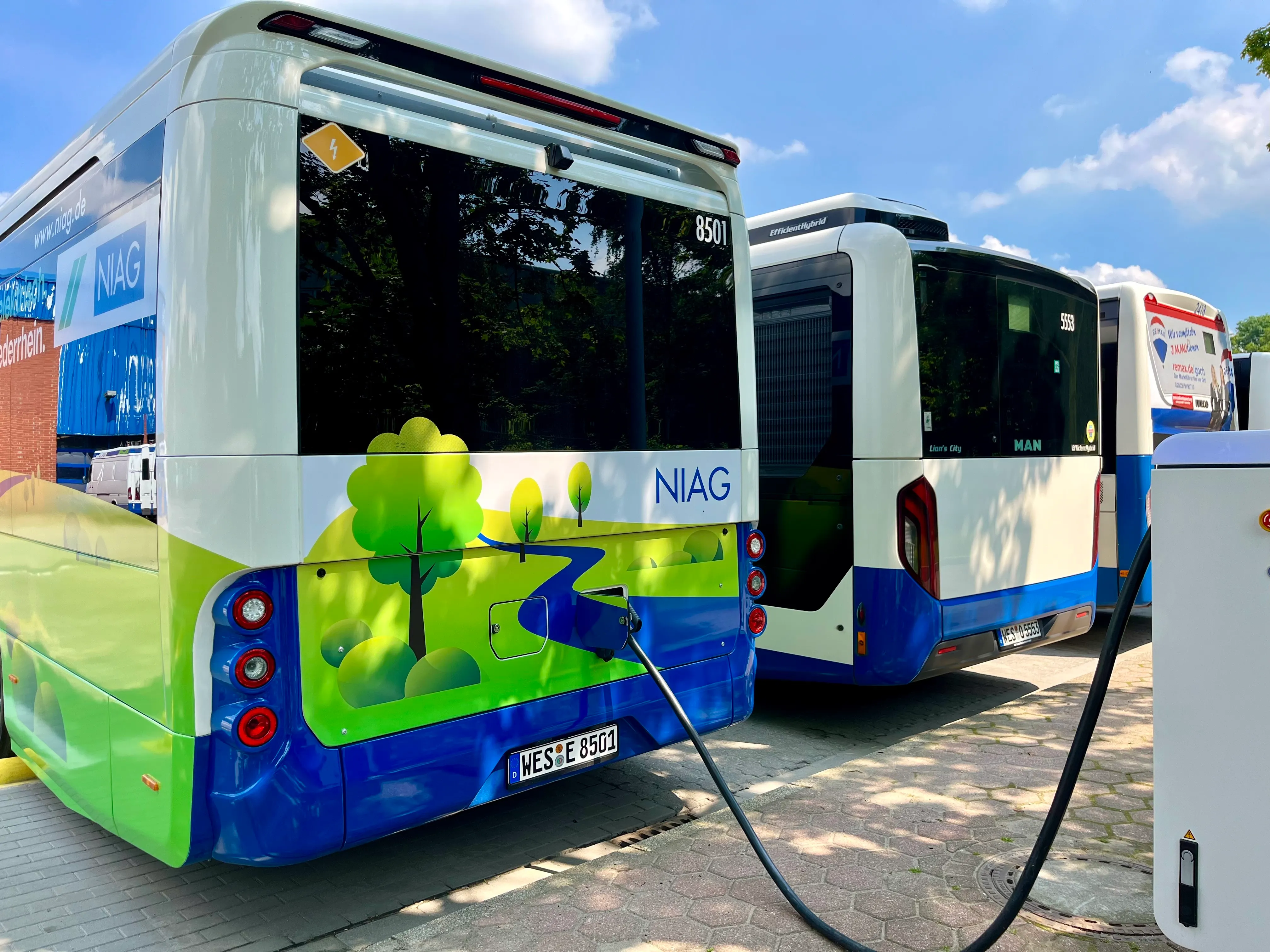 Heliox enables smart charging at NIAG's depot in Moers